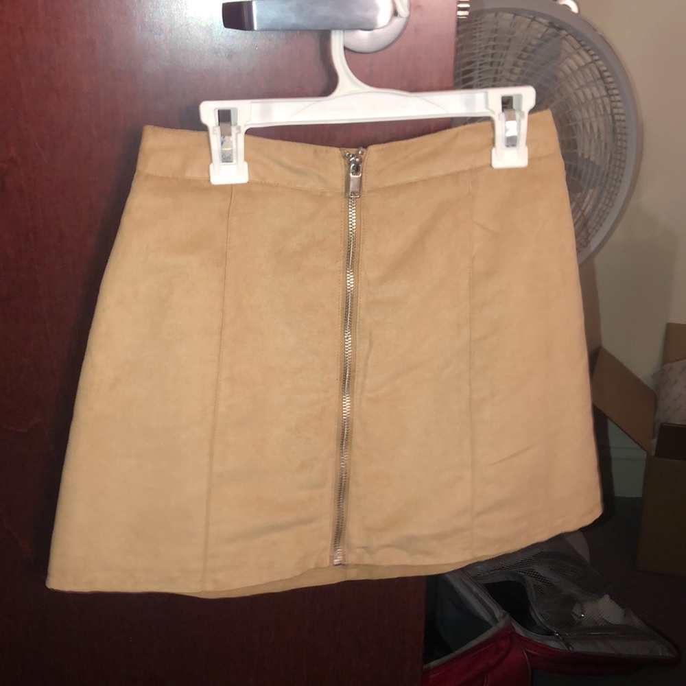 Tan skirt